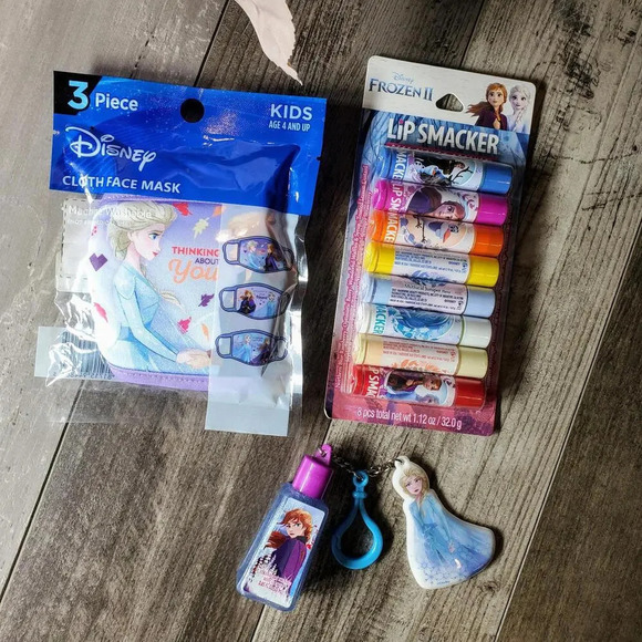 Disney Other - NWT Disney's Frozen 2 Chapstick Face Mask Body Glitter Bundle